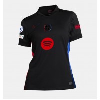 Camisa de time de futebol Barcelona Ansu Fati #10 Replicas 2º Equipamento Feminina 2024-25 Manga Curta